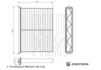 Hyttfilter ADBP250096 Blue Print