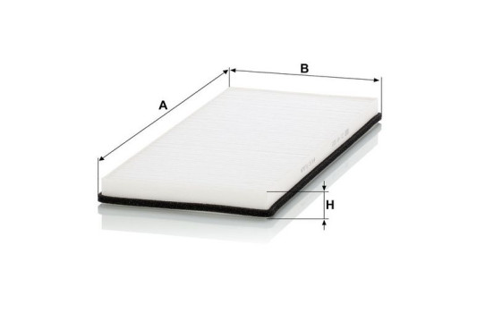 Hyttfilter CU 49 002 MANN-FILTER, bild 2