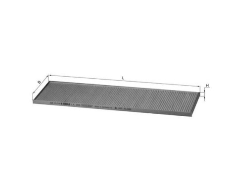 Hyttfilter LA 355 Mahle