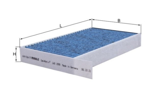 Hyttfilter LAO 1595 Mahle