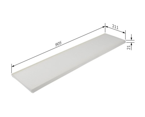 Hyttfilter M5136 Bosch, bild 5