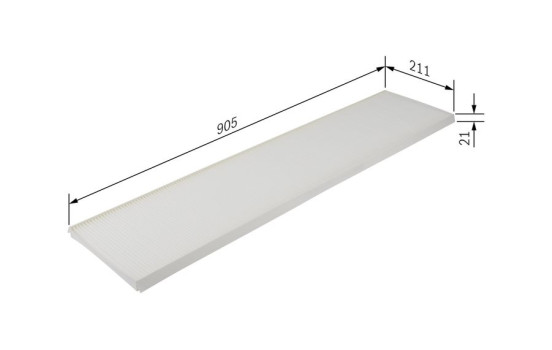 Hyttfilter M5136 Bosch, bild 5
