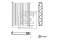 Invändigt filter 1002256 FEBI