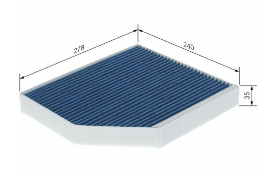 Invändigt filter A8622 Bosch, bild 5