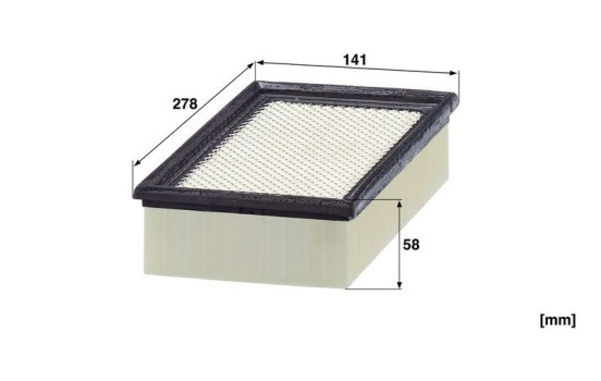 Invändigt filter CUD 28 046 MANN-FILTER, bild 2