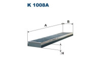 Invändigt filter K 1008A Filtron
