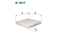 Invändigt filter K 1017 Filtron