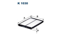 Invändigt filter K 1030 Filtron