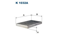 Invändigt filter K 1032A Filtron