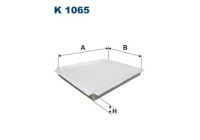 Invändigt filter K 1065 Filtron
