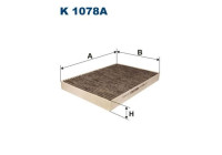 Invändigt filter K 1078A Filtron