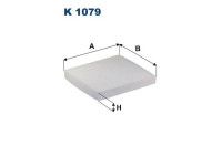Invändigt filter K 1079 Filtron