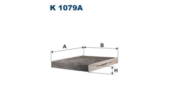 Invändigt filter K 1079A Filtron