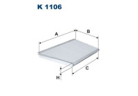 Invändigt filter K 1106 Filtron