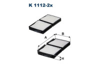 Invändigt filter K 1112-2x Filtron