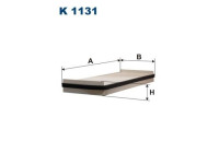 Invändigt filter K 1131 Filtron