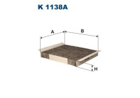 Invändigt filter K 1138A Filtron