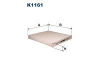Invändigt filter K 1161 Filtron