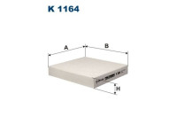 Invändigt filter K 1164 Filtron