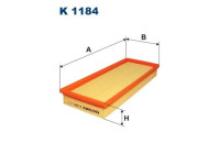 Invändigt filter K 1184 Filtron