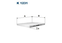 Invändigt filter K 1231 Filtron