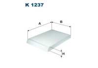 Invändigt filter K 1237 Filtron