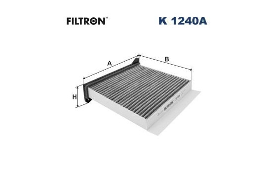 Invändigt filter K 1240A Filtron