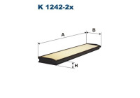 Invändigt filter K 1242-2x Filtron