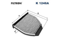 Invändigt filter K 1246A Filtron