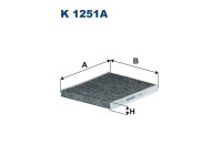 Invändigt filter K 1251A Filtron