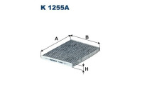 Invändigt filter K 1255A Filtron