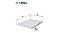 Invändigt filter K 1283 Filtron