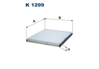 Invändigt filter K 1299 Filtron
