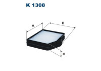 Invändigt filter K 1308 Filtron