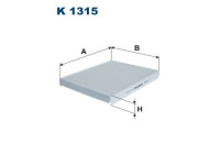 Invändigt filter K 1315 Filtron