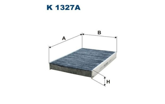 Invändigt filter K 1327A Filtron