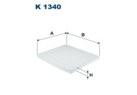 Invändigt filter K 1340 Filtron