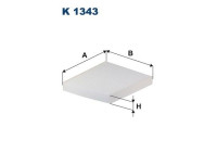 Invändigt filter K 1343 Filtron
