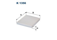 Invändigt filter K 1356 Filtron