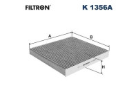 Invändigt filter K 1356A Filtron