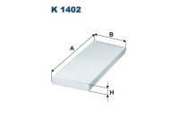 Invändigt filter K 1402 Filtron