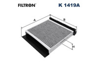 Invändigt filter K 1419A Filtron