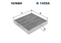Invändigt filter K 1420A Filtron