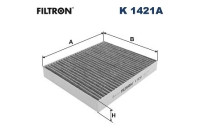 Invändigt filter K 1421A Filtron