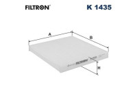 Invändigt filter K 1435 Filtron