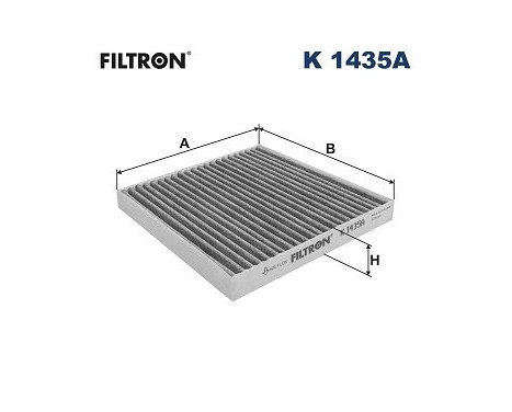 Invändigt filter K 1435A Filtron