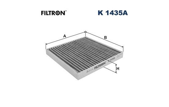 Invändigt filter K 1435A Filtron