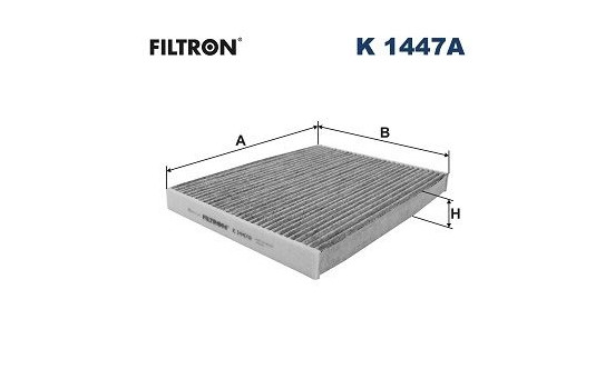 Invändigt filter K 1447A Filtron