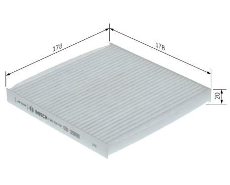 Invändigt filter M5154 Bosch, bild 6
