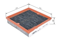 Invändigt filter R1451 Bosch